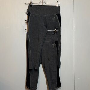 2 pair Green Apple Bamboo Yoga Capri Pants